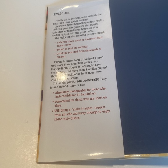 “Fix-It and Forget-It Big Cookbook,” - Picture 3 of 3